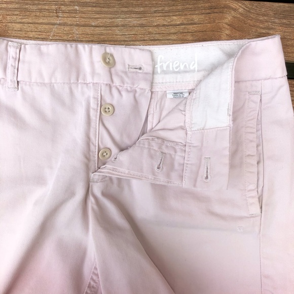J.Crew vintage “Broken-in Boyfriend” ombré pink shorts - Picture 7 of 10